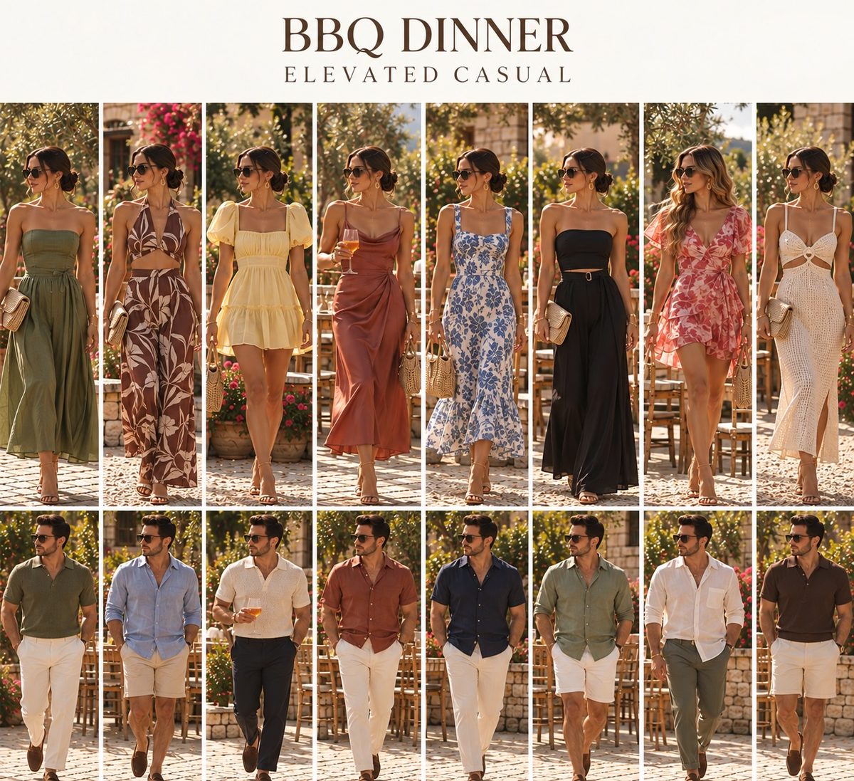 Farewell BBQ dress code inspiration