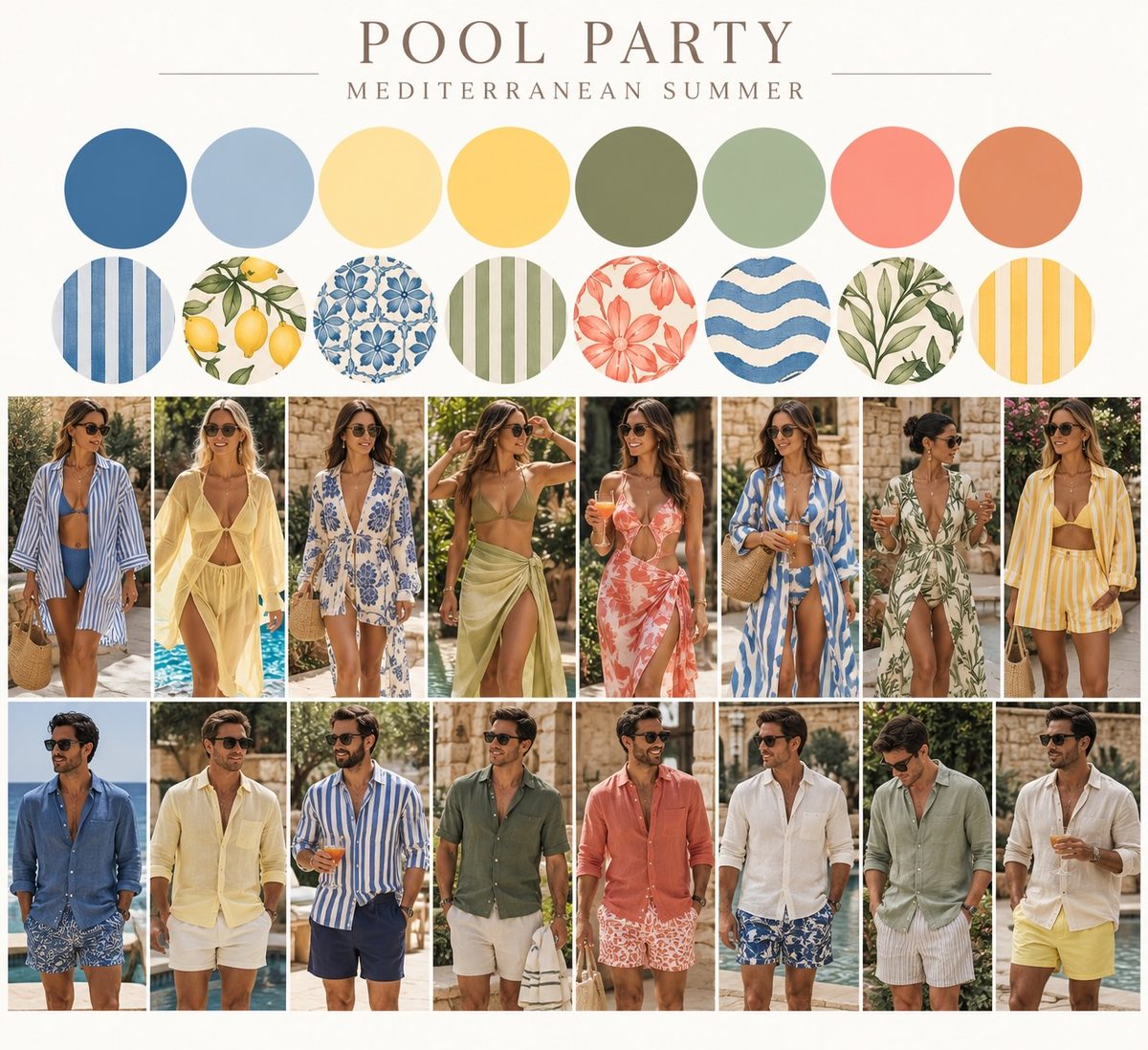 Pool Party dress code inspiration