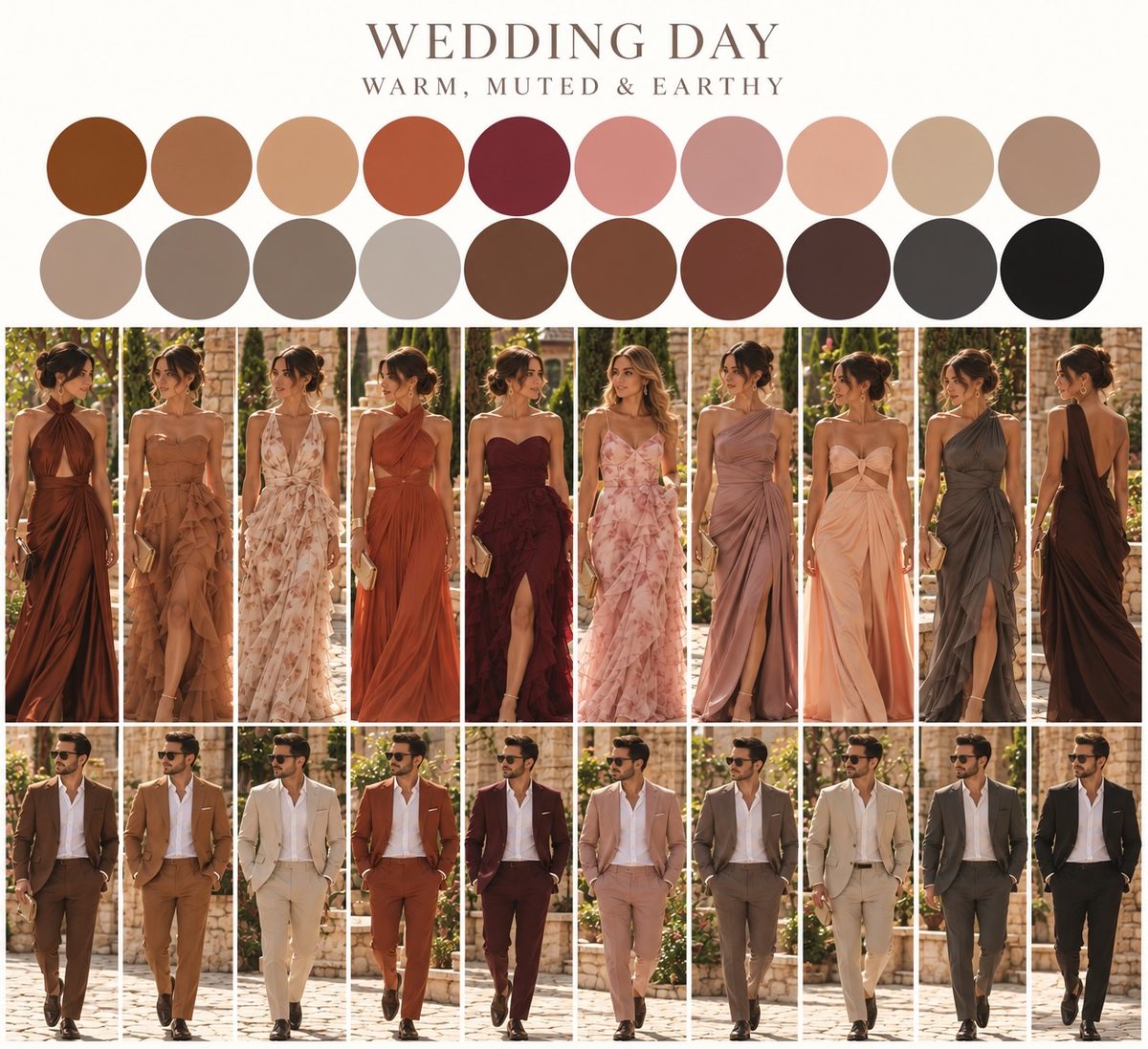 Wedding Day dress code inspiration